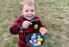 Child-with-Easter-Eggs